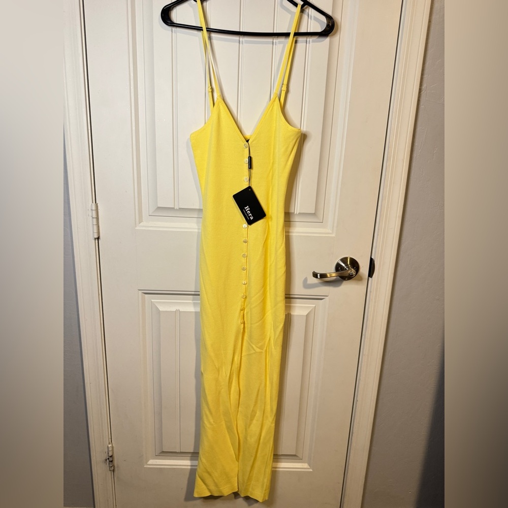 NWT Maxi Yellow Dress